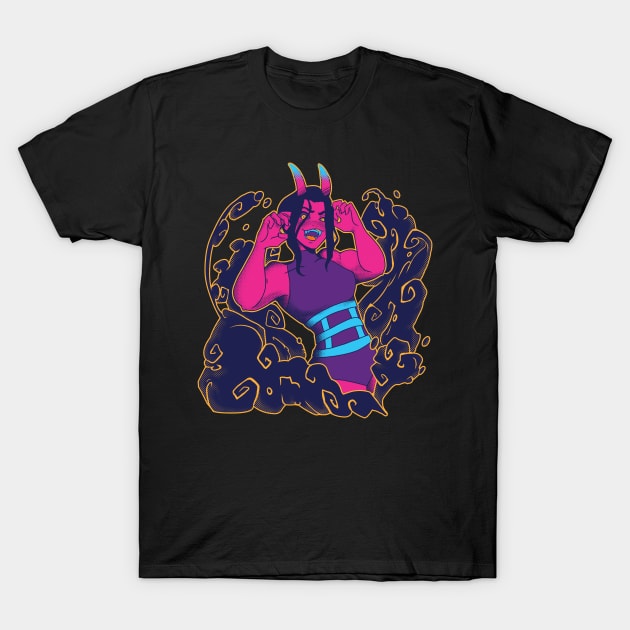 Neon Oni T-Shirt by NeonJax